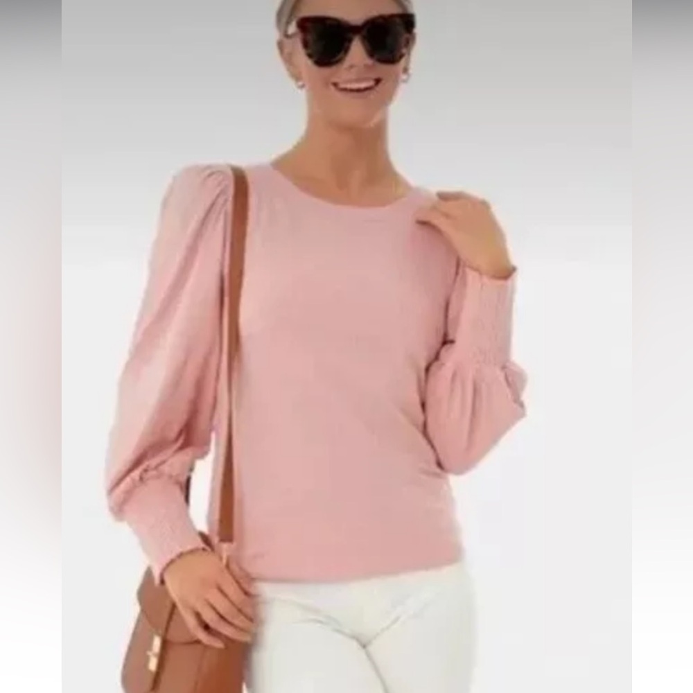 Tuckernuck Pomander Place Lennon Puff Sleeve Crewneck